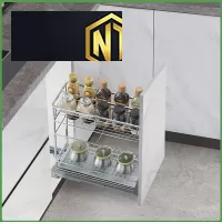 KỆ ĐỰNG GIA VỊ INOX NAN VUÔNG TẠI Long Thành